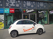 Vespa Fiat 500 Italia