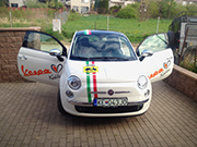 Vespa Fiat 500 Italia