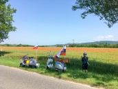 VESPA WORLD  DAYS 2019  / Maďarsko  Balatón