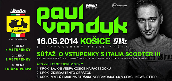 Súťaž PAUL VAN DYK