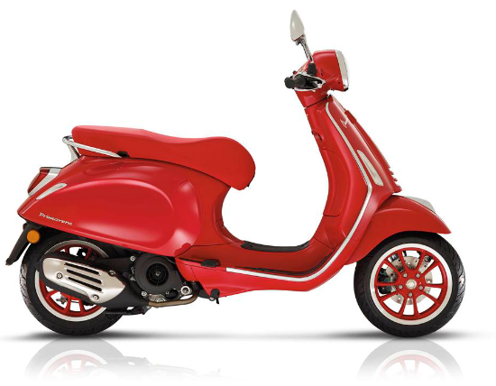 Vespa Primavera 50 RED FL26