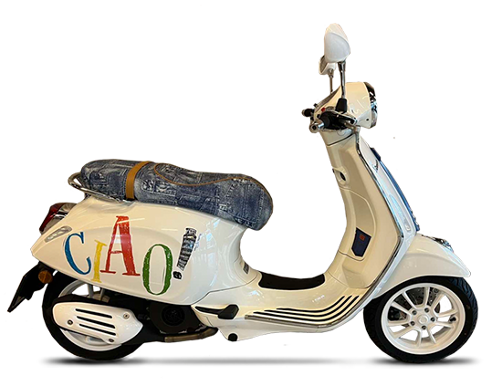 Vespa Primavera  ITALIA 125 custom special edition