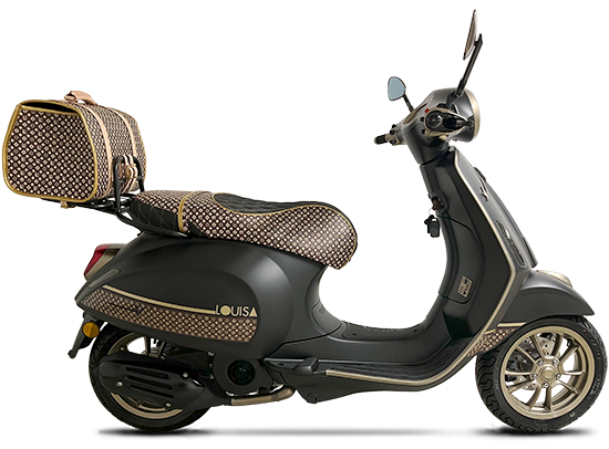 Vespa Primavera 125  LOUISA Custom Luxury Limited Edition